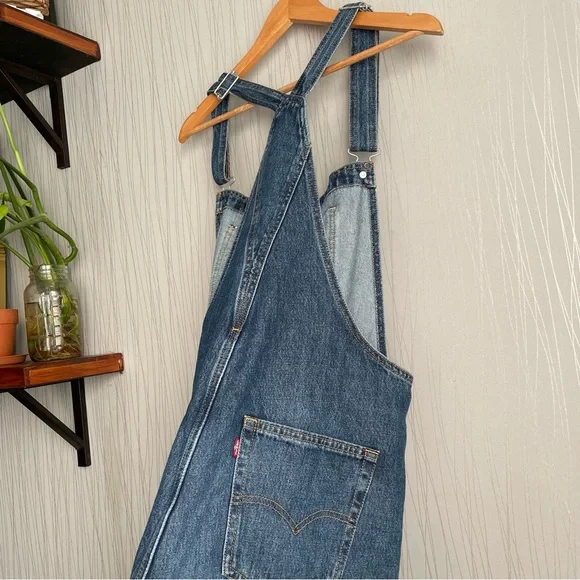 Levi's Women's Vintage Denim Jean Overalls Size Large - Picture 12 of 14